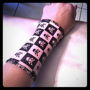 Large cuff style bracelet